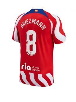 Atletico Madrid Antoine Griezmann #8 Heimtrikot 2022-23 Kurzarm